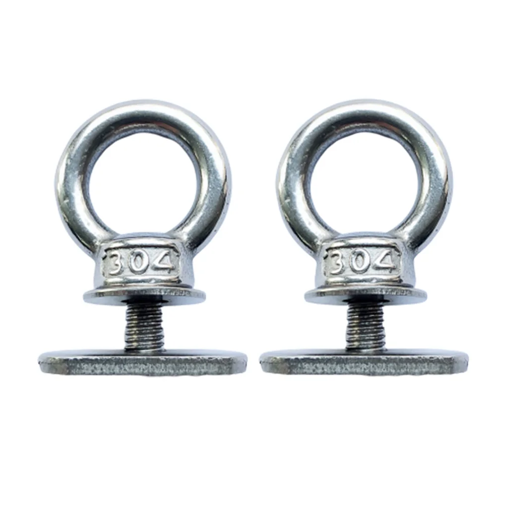 

2pcs Kayak Track Mounting Tie Down Eyelet Nut Nutsert Hardware Leash Holder