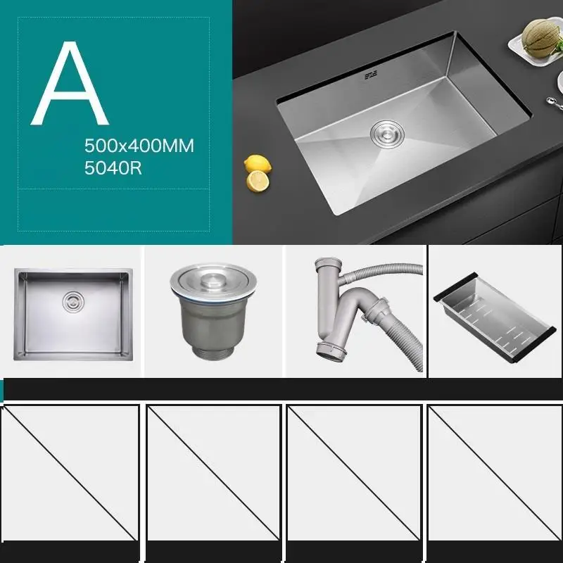 Встроенная Lavandino Banheiro Evier Acero Inox Portatil Lavello Cucina кухня Cuba Pia Cozinha Fregadero De Cocina раковина для мытья посуды - Цвет: Number 3