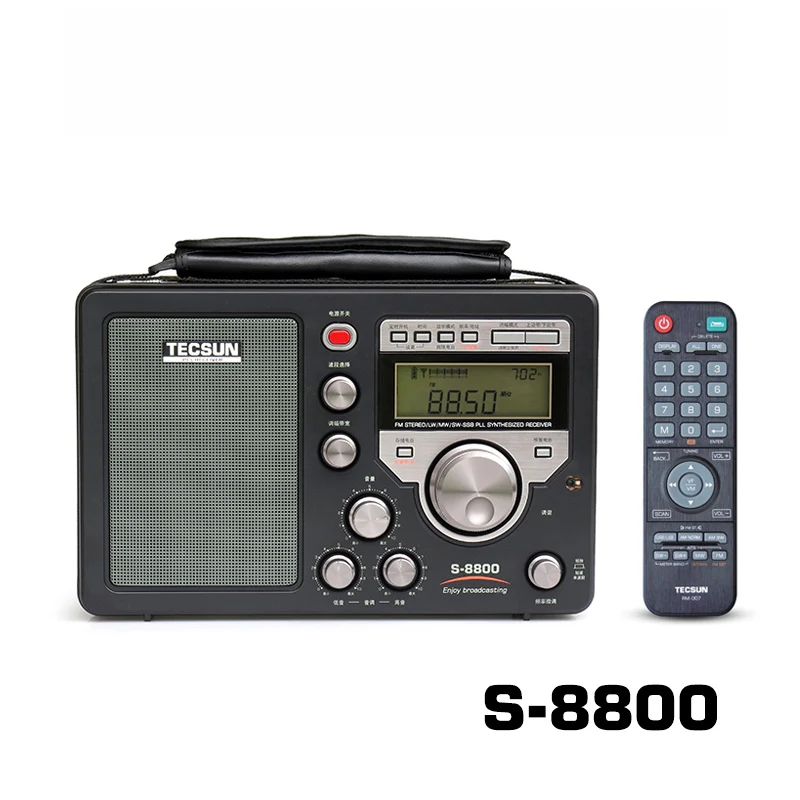 Бесплатная доставка оригинальный TECSUN S-8800 PLL DSP AM/FM/LW/SW все диапазоны SSB радио