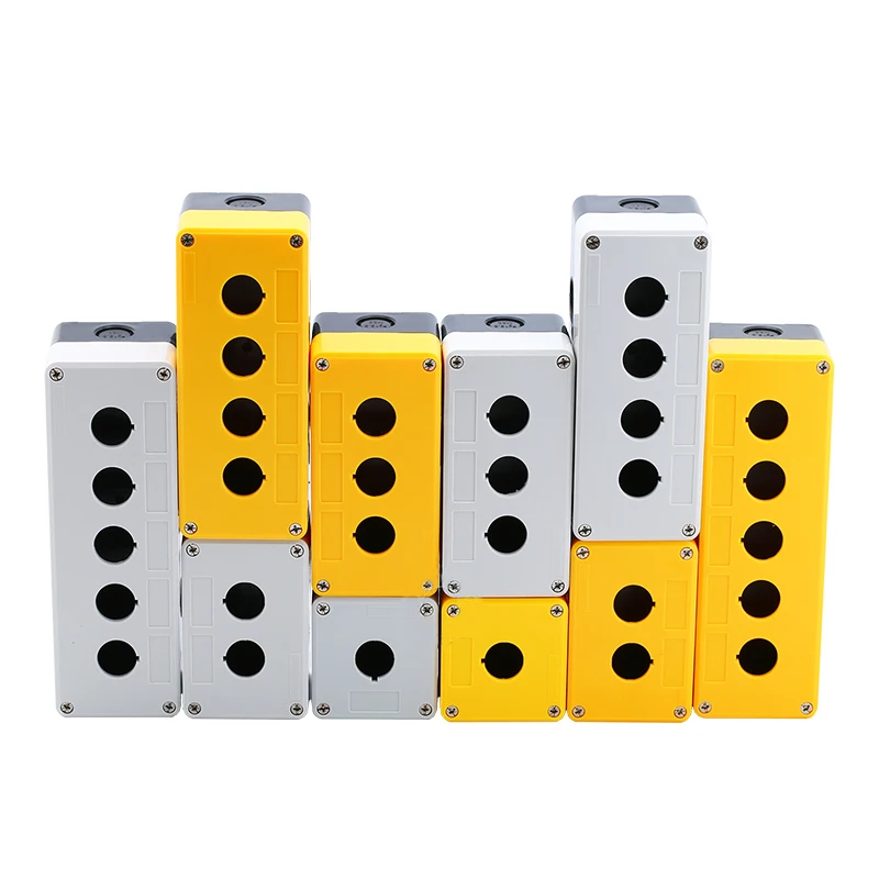 Водонепроницаемый кнопочный переключатель блок управления 12345 отверстий