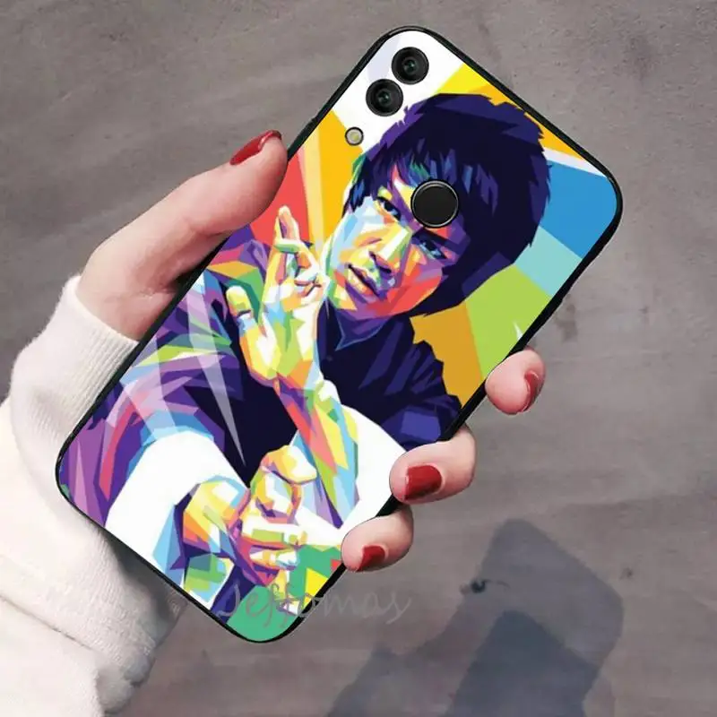 

Bruce Lee Chinese kung fu Phone Case For Huawei Honor view 7a5.45inch 7c5.7inch 8x 8a 8c 9 9x 10 20 10i 20i lite pro