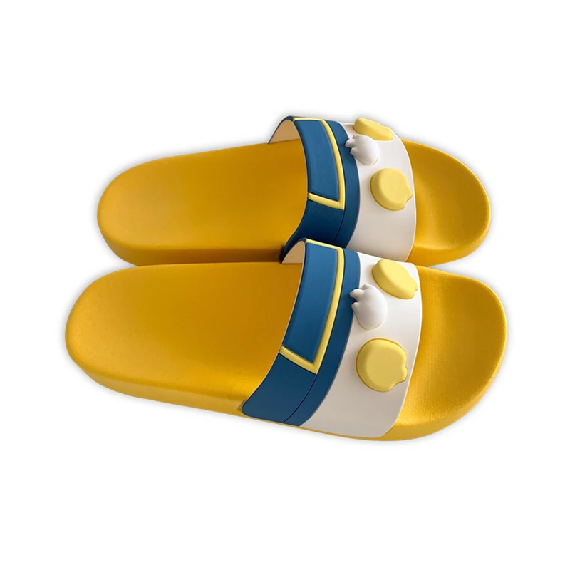 

Lovely cartoon slippers for female INS students' home dormitory skid proof couples to drag outside slipper women