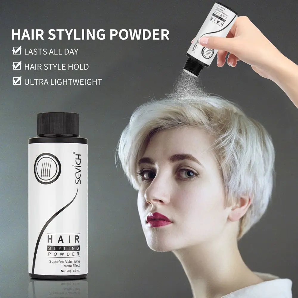 

Hot Sale Salon Portable Unisex Fluffy Hair Powder Increases Hair Volume Hairdressing Tools Finalize Hairstyling