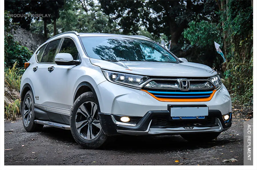 2Pcs LED Headlights For Honda CR-V- ALL LED car lights Angel eyes Full LED Fog lights LED Daytime Running Lights