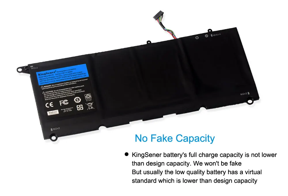 KingSener 90V7W JHXPY JD25G 090V7W ноутбук Батарея для Dell XPS 13 9343 XPS13 9350 13D-9343 P54G 0N7T6 5K9CP RWT1R 0 дзпв 56WH