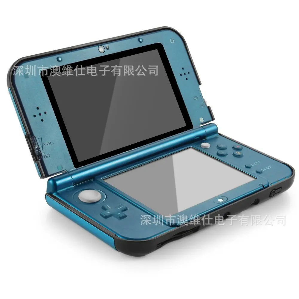 Напрямую от производителя продажи nintendo 3DS LL металлический защитный чехол 3DS XL Разделение Тип Пластик Алюминий Чехол 9-Цвет