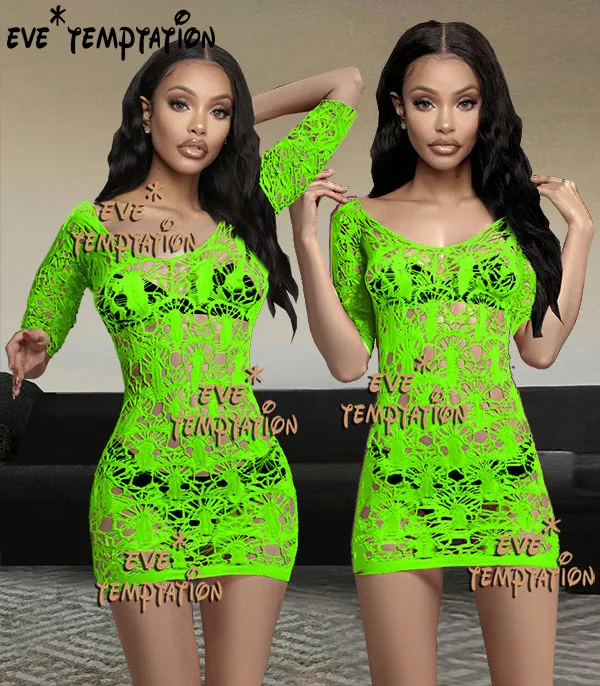 Сексуальное женское нижнее белье Babydoll платье полупрозрачное боди сорочки