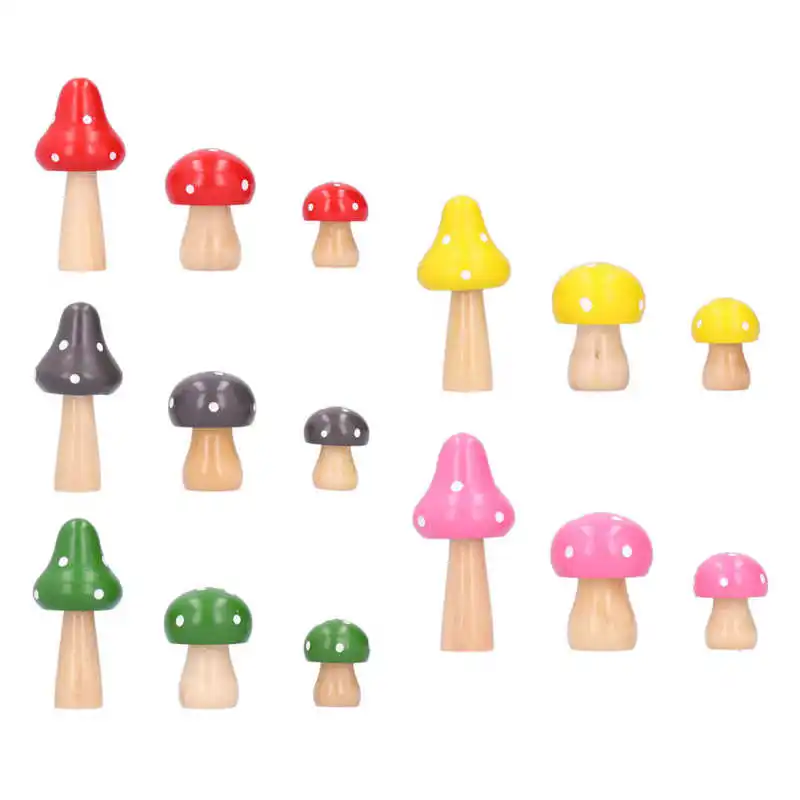 Фигурка/набор аксессуаров для украшения дома поделки в виде грибов