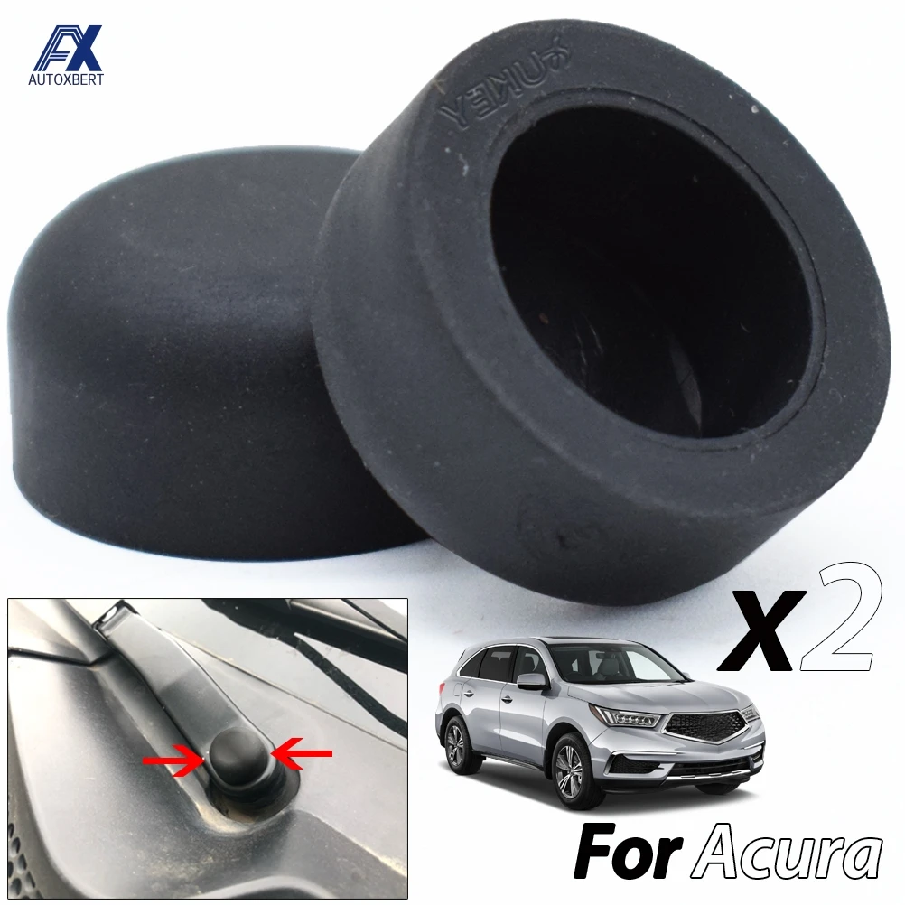 2x Front Wiper Arm Nut Cap Cover Windshield For Acura MDX RLX TLX ILX TSX RDX RL 2005 2006 2014 2015 2016 2017 OE# 91611SDAA00|Фильтр