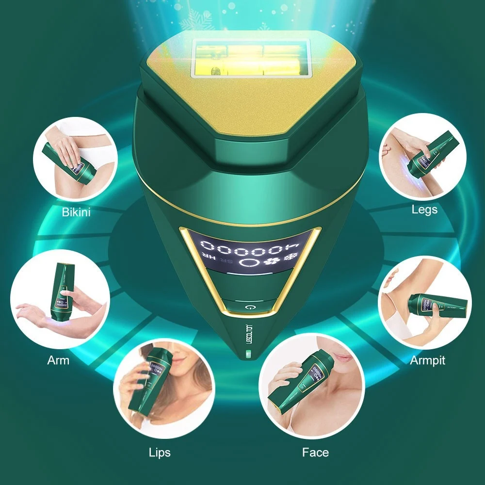 T015C IPL Перманентный Многофункциональный эпилятор для подмышек бикини бороды ног