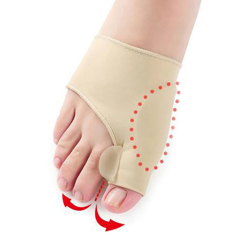 1 пара разделитель носка Hallux вальгусный корректор ортопедический большого