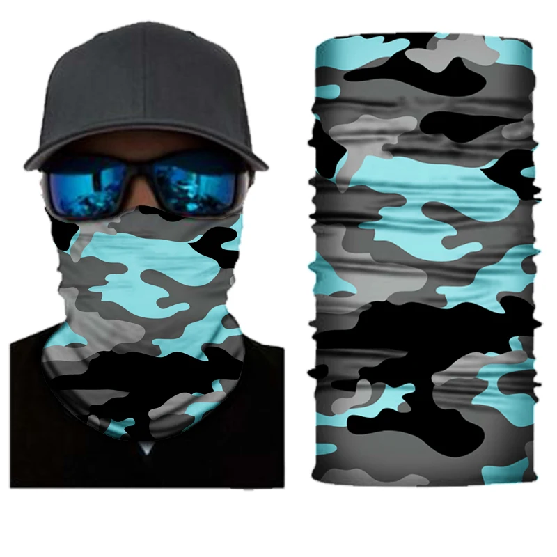 3D бесшовная галактическая балаклава шея гетры защита Durag мужская солнцезащитная