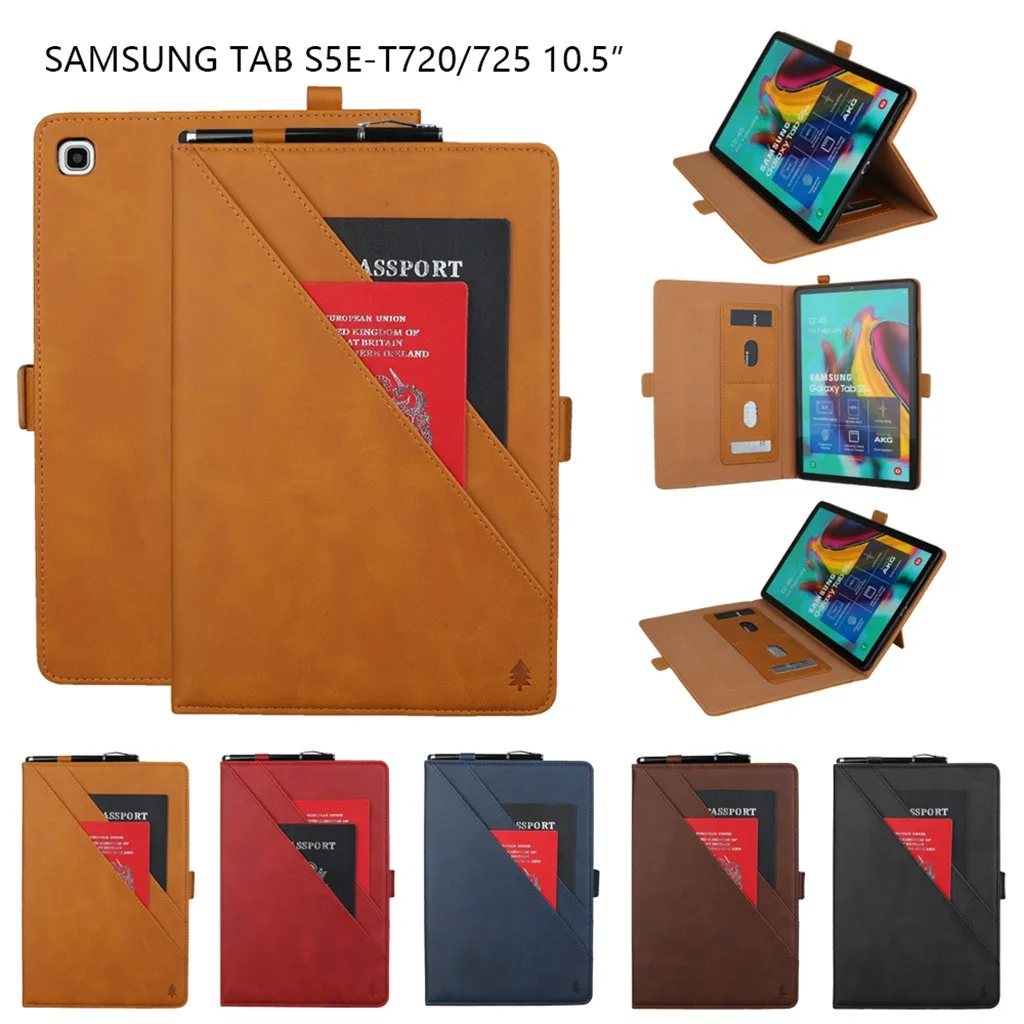 Чехол для Samsung Galaxy Tab S5e Sm t725/t720 10 5 тонкий чехол авто сна/wake2019 планшета электронная