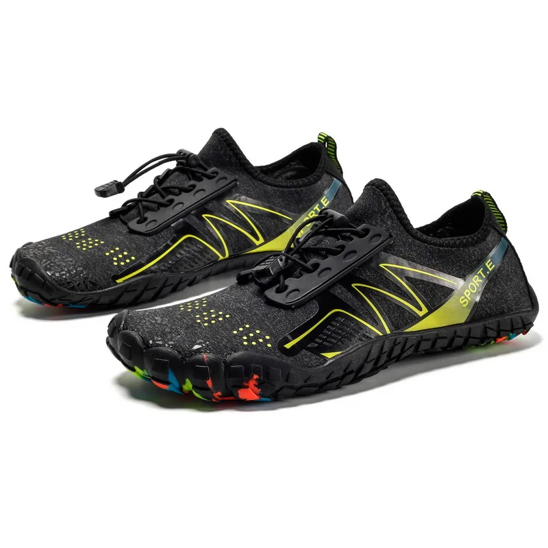 Мужская быстросохнущая обувь для плавания с пятью пальцами дышащая прогулочная