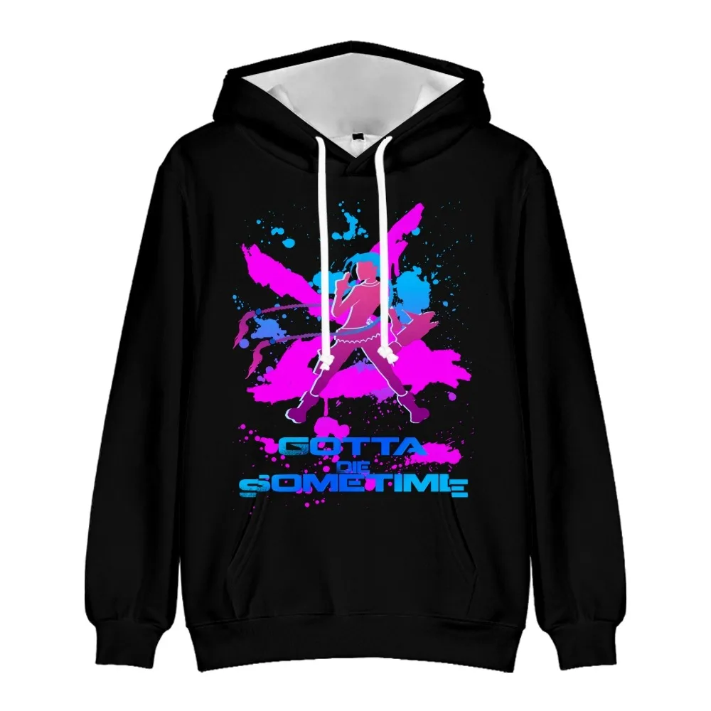 

Arcane Jinx Hoodie Long Sleeve Men Women's Hoodie Harajuku Streetwear LOL Game Adult Kids Multicolor Clothes Plus Size