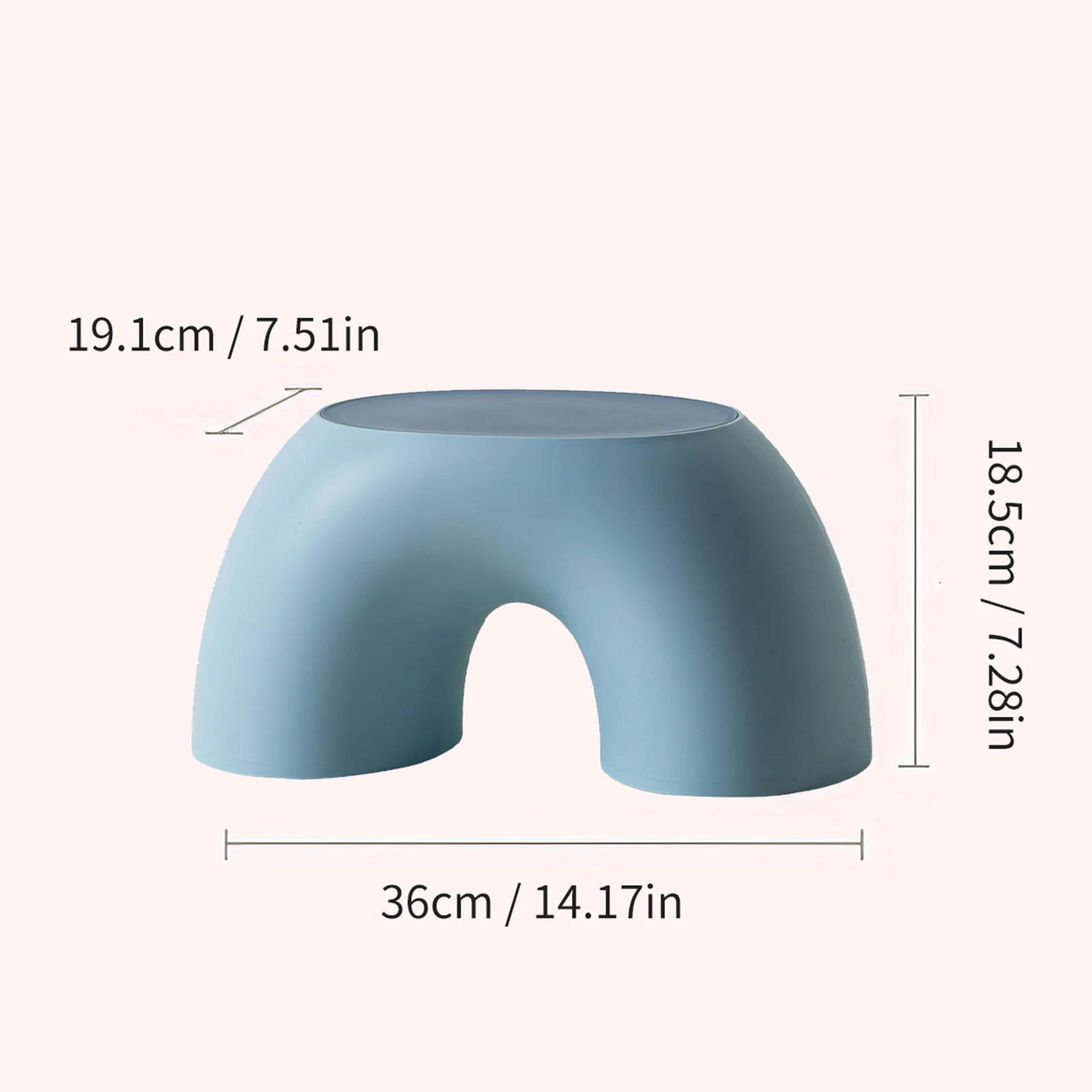 

Original Home Chair Children Stool Footboard Bathroom Furniture Children's Stool Toy Sofa Stool Children Chair Rainbow Chair