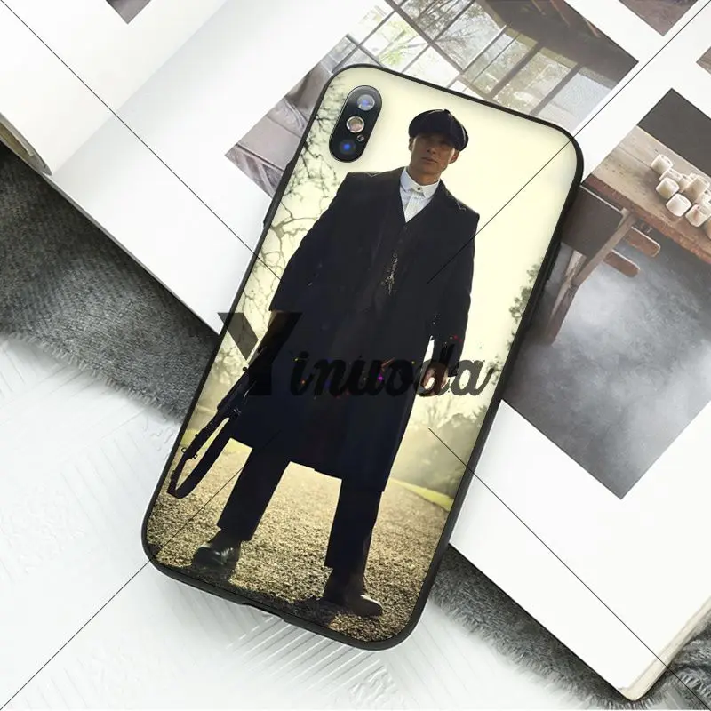 A7 Yinuoda Томас Шелби Peaky bliners мягкий чехол для телефона Apple iPhone 8 7 6S Plus X XS MAX 5 5S SE XR 11 11pro максимальный чехол - Цвет: A7