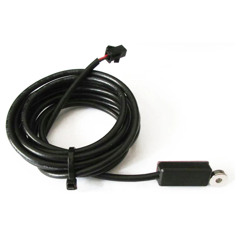 

2pcs Cut Off Hydraulic Brake Sensor Spare With Magnets Tool Cable Ties Black Cycling Parts Tools 180cm For Electric Bicycle