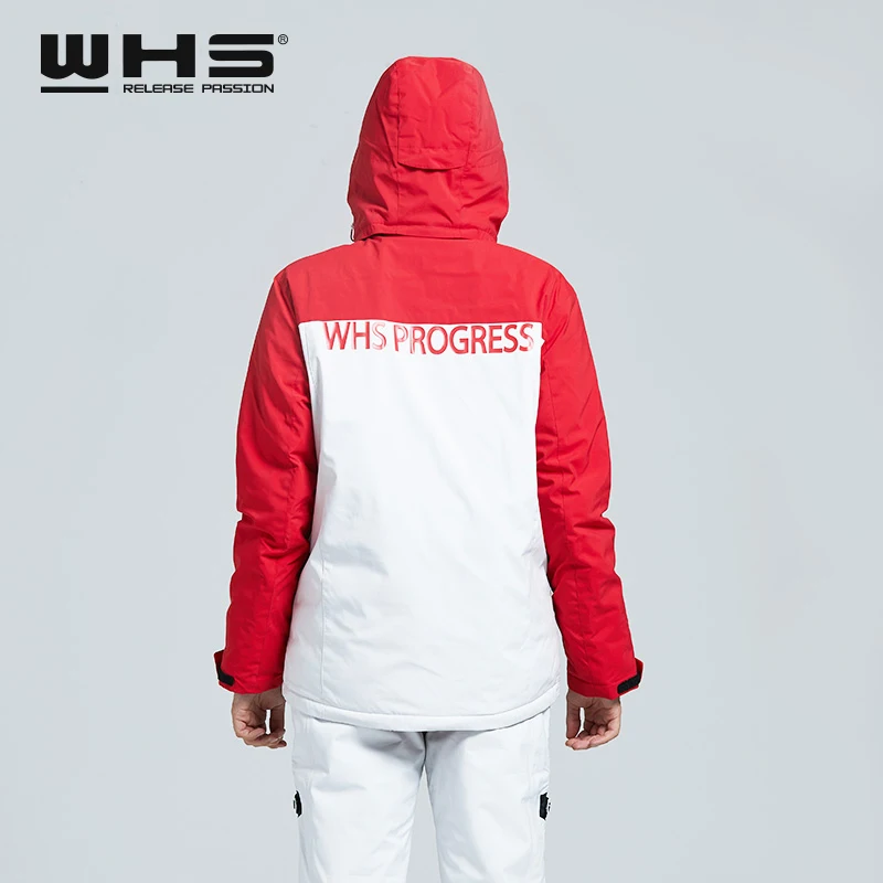 Новая мужская уличная Лыжная куртка WHS водонепроницаемая Earm Dnow одежда для