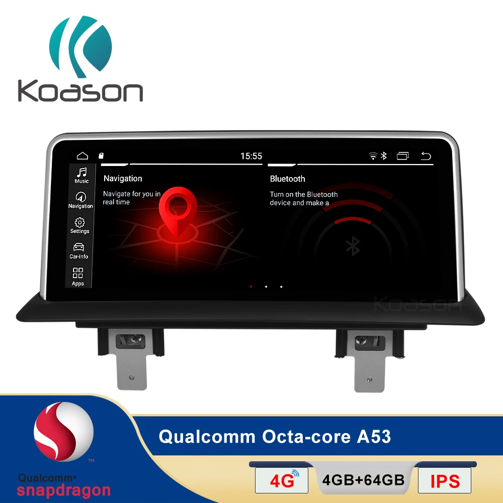 Qualcomm 10.25&quotHD Android 10.0 Auto Video Audio GPS Navigation for BMW 1Series E81 E87 2005-2012 Car multimedia player CarPlay |