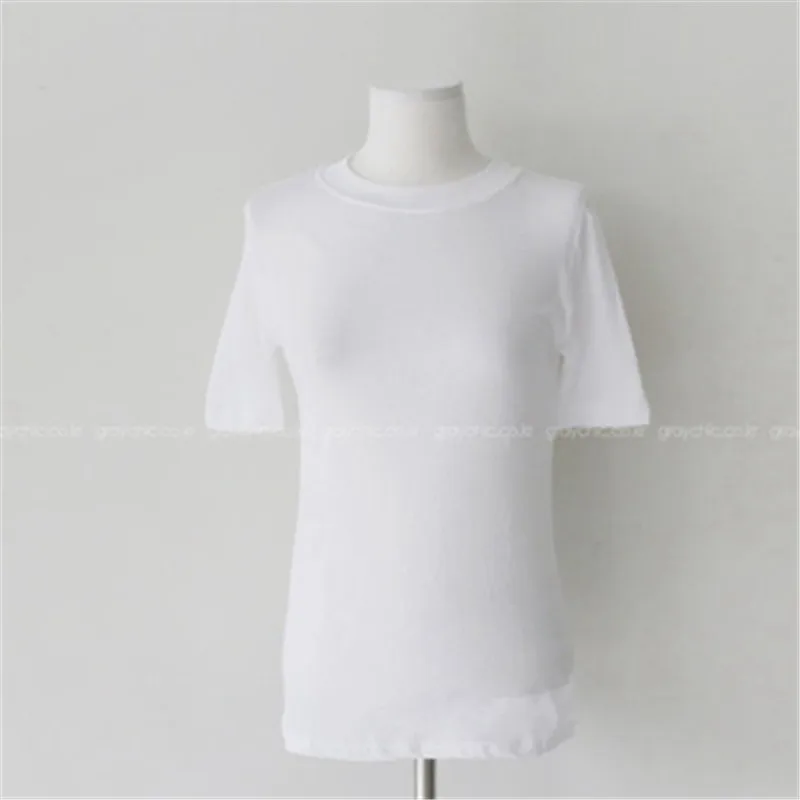 Новинка 2018 женская футболка с круглым вырезом и коротким рукавом летняя