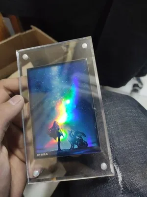 Коллекция мини карт держатель для защиты фотографий HD акриловая настольная