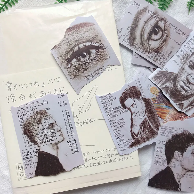 15 шт. эскиз символ стикер s ремесла и Скрапбукинг книга Студенческая этикетка