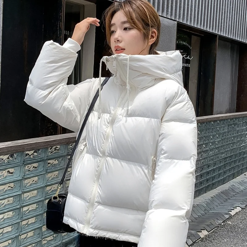 

2021 New Winter Down Jacket Women Hooded Warm Female Coat Thicken Short Jackets for Women 2021 Clothes Jaqueta Feminina WPY3964