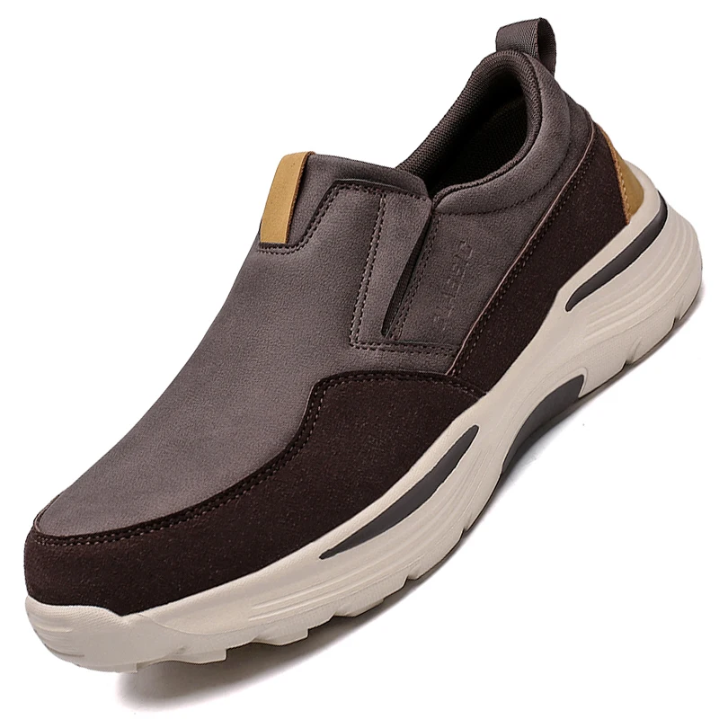 

Men's Walking Shoes Handmade Breathable Man Flat Loafer Lightweight Male Driving Casual Sneakers Outdoor Footwear Size 47 48