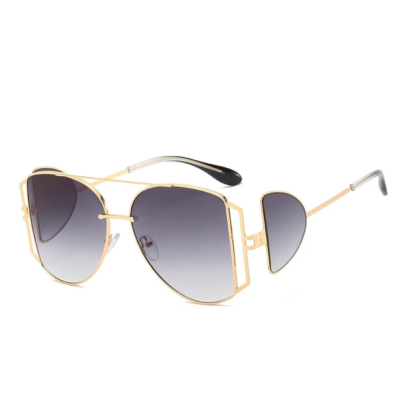 Женское винтажное солнцезащитное стекло новое ретро женское цельное цветное