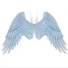 Новинка Хэллоуин 3D Крылья Ангела Марди Гра темативечерние Косплей крылья для детей взрослых большие черные крылья дьявол костюм Топ