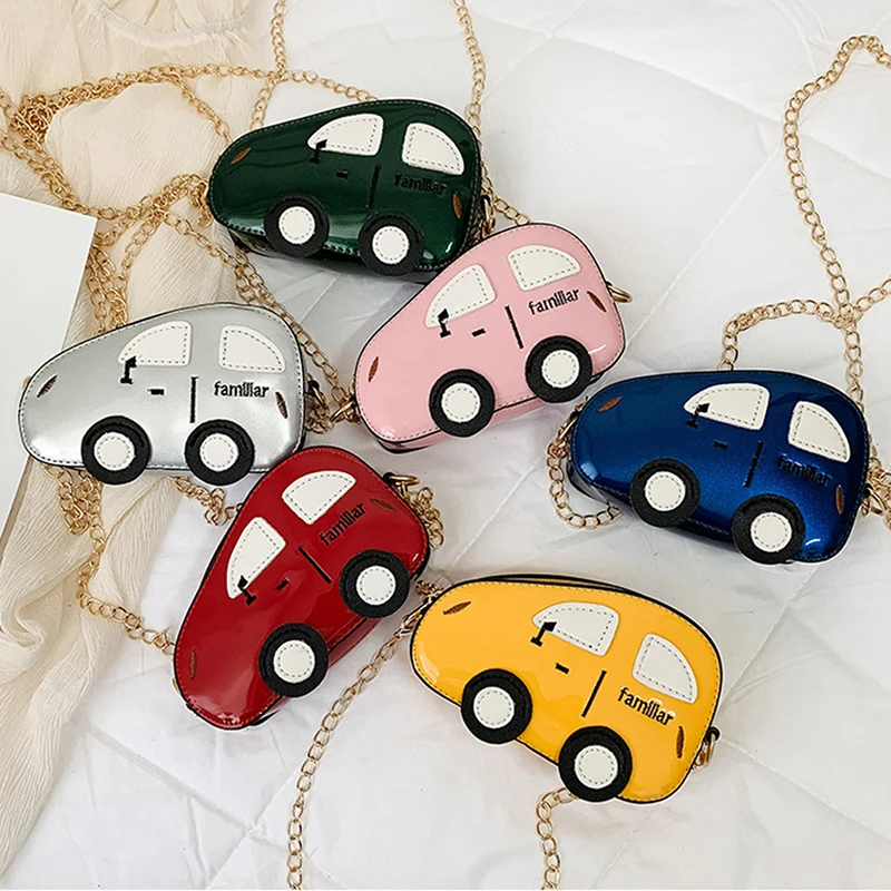 Мини сумки через плечо для детей девочек и мальчиков кошелек с мультяшным