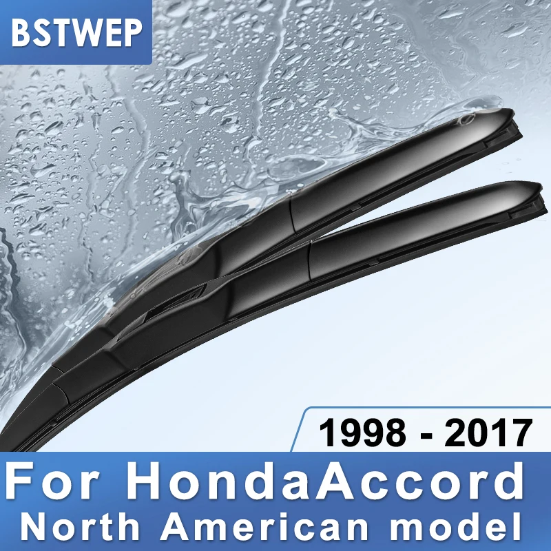 

BSTWEP Hybrid Wiper Blades for Honda Accord Fit hook Arms ( For North American Version Only )