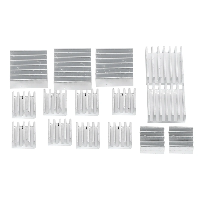 15 шт. один набор алюминиевый радиатор кулер Клей Набор раковина для охлаждения