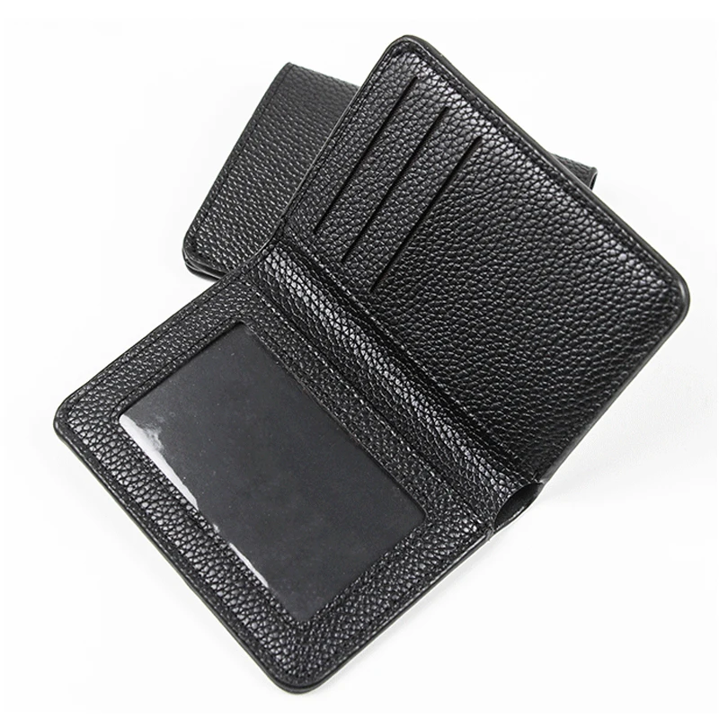 

Super Slim Soft Wallet Leather Mini Credit Card Wallet Purse Card Holders Men Wallet Thin Small