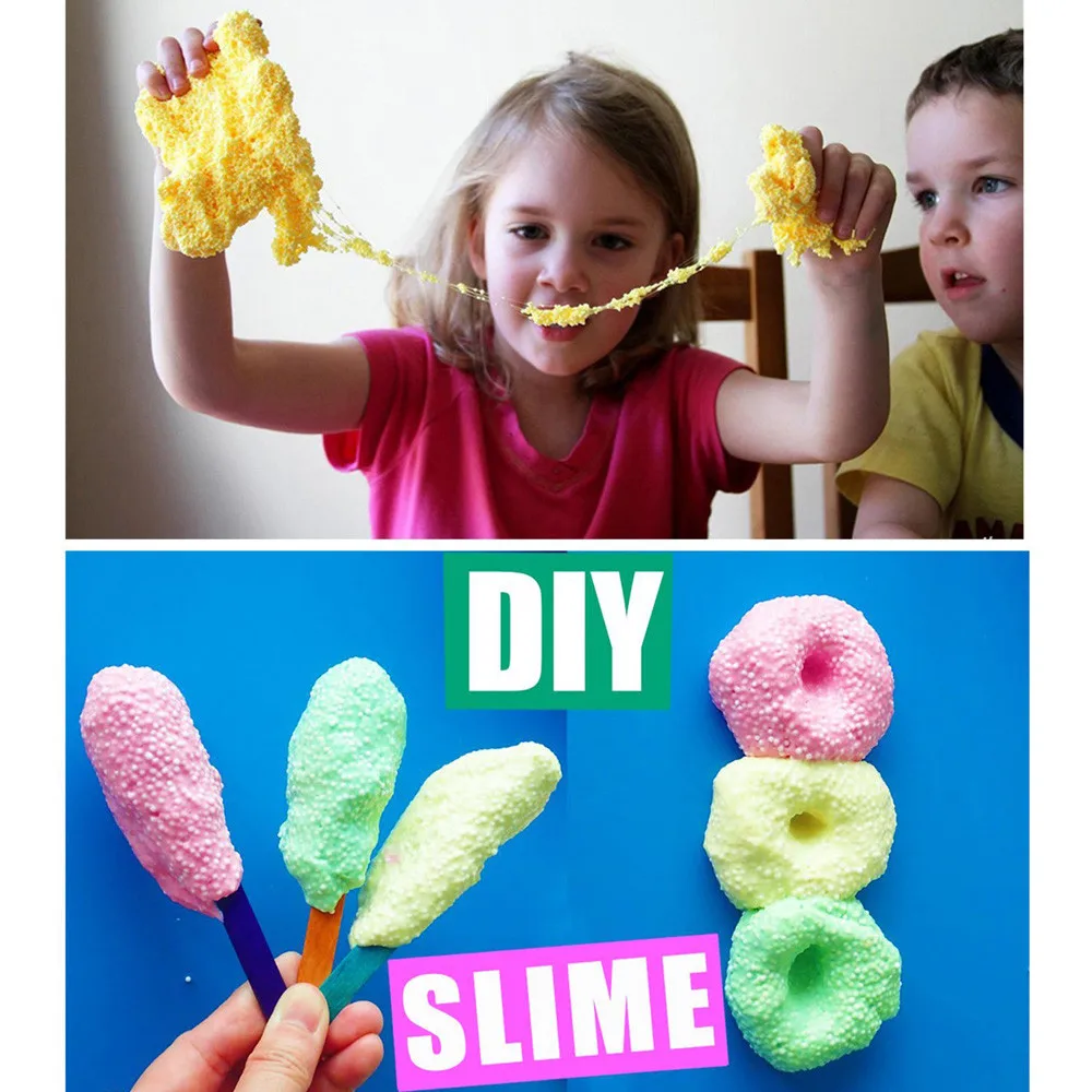 Шарики из пенопласта (30000 шт.) для самостоятельного изготовления слаймов