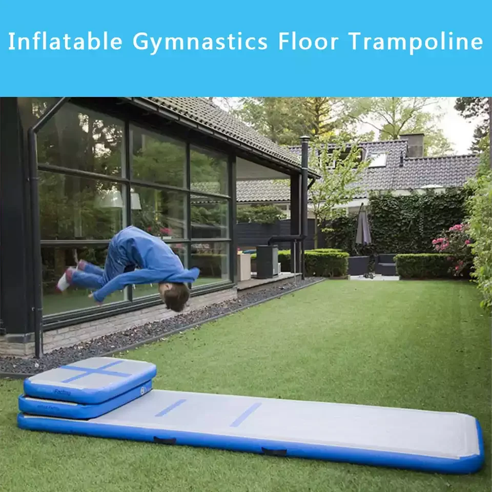 

3/4/5m Inflatable Trampoline Air Track Yoga Mat Gymnastics Mattress Airtrack Tumbling Floor Mat Gym Exercise Tumbling mat