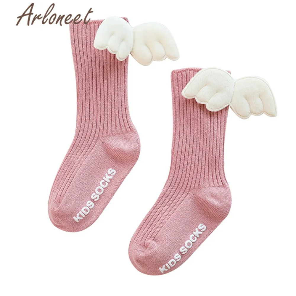 ARLONEET детские носки противоскользящие для девочек с героями мультфильмов Крылья