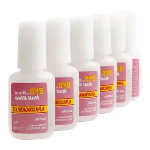 Клей для искусственных ногтей, акриловый 3D клей для украшения для ногтей, стразы, инструменты для маникюра с кисточкой, 10 г