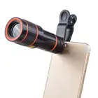 Clip-on 12x объектив мобильного телефона оптический зум HD телефото Камера макро объектив Kit для Универсальный Мобильный телефон Смартфон телескоп фокус