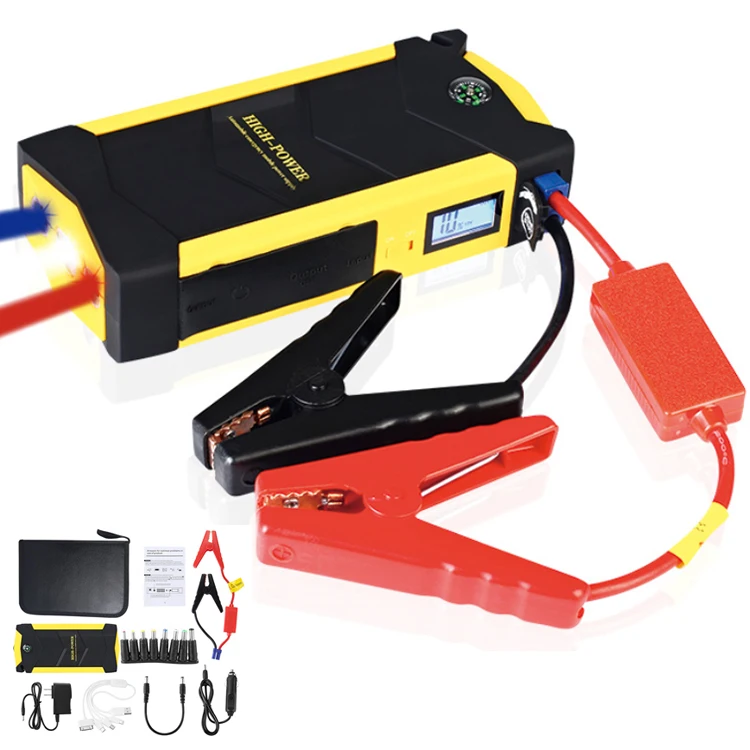 Водонепроницаемый автомобильный стартер 28000 мАч внешний аккумулятор 1000 А 12 В