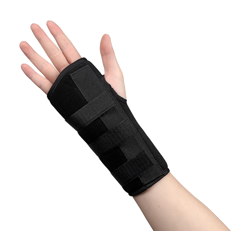 Right Hand WANAYOU 1 шт. фиксатор запястья поддержка растяжение шина для предплечья для группы защитный ремень безопасность запястье поддержка медицинский фиксатор запястья - Цвет: Right Hand