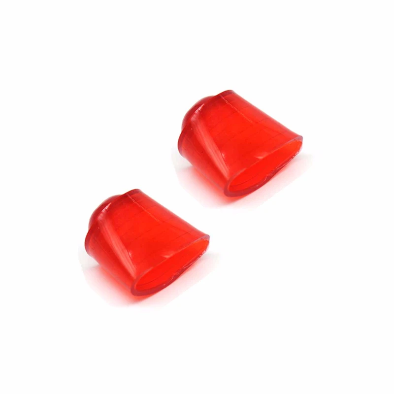 B red 2pcs Fox Smiling 2 шт силиконовый защитный чехол для бильярда и снукера, чехол для бильярдного стола, защитный чехол для бильярдных аксессуаров - Цвет: B red 2pcs