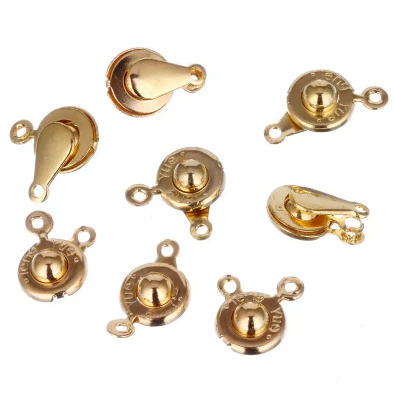 

Hot Necklace Snap fastener parts Bracelet 20pcs/bag alloy High-quality Connector DIY Jewelry Accessories