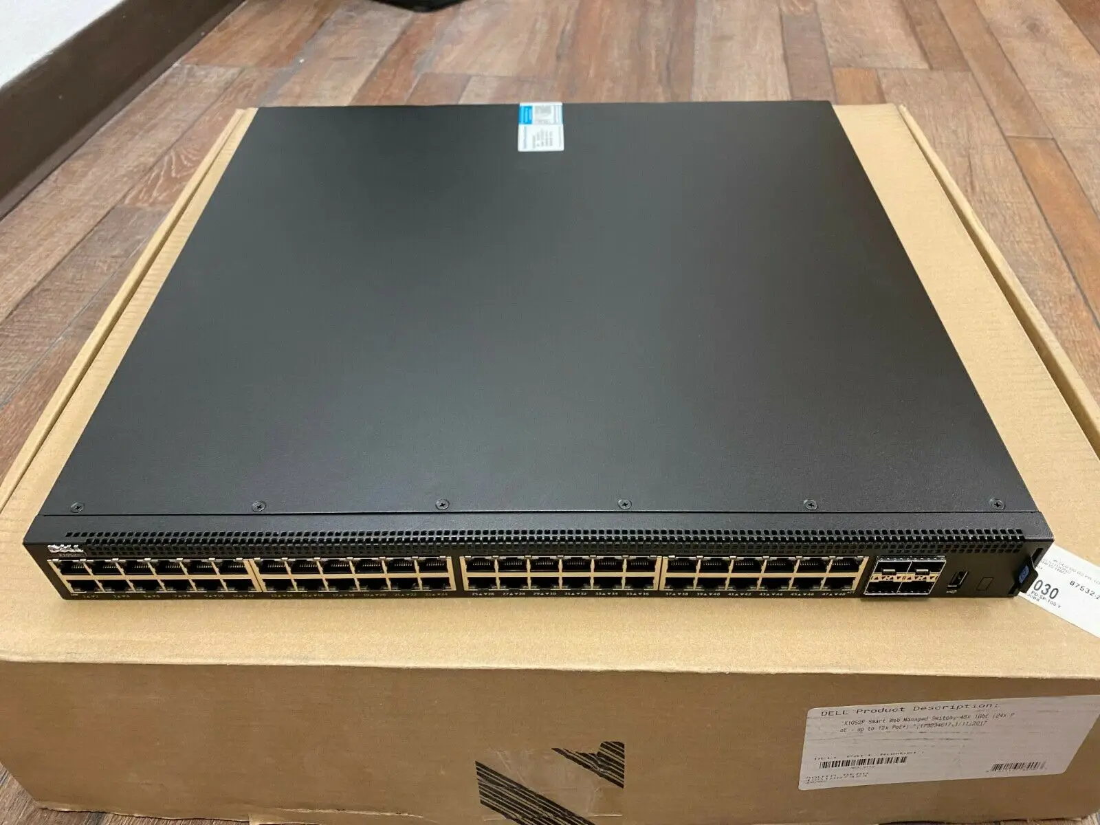 

Управляемый коммутатор Dell Network X1052P, 48 портов, Poe Gigabit