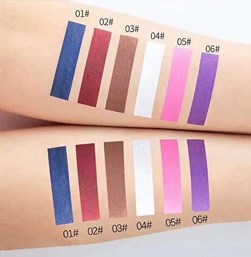 Новое поступление 6 цветов Матовые Неоновые тени для век крем