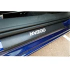 4 шт., защитные наклейки на пороги автомобиля Nissan Nv200