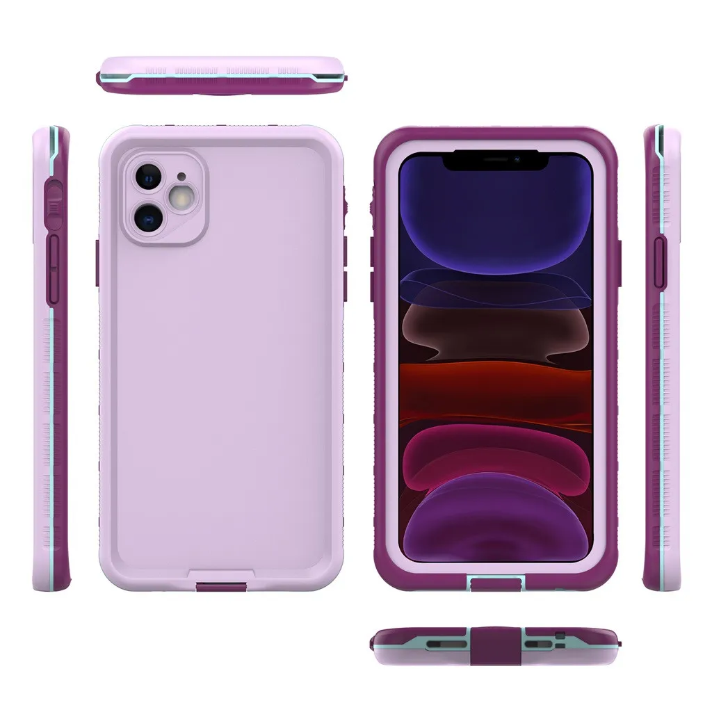 IP68 Water Proof Phone Case For iPhone 11 Pro Max Waterproof Shock-proof Cover New Full Protection | Мобильные телефоны и