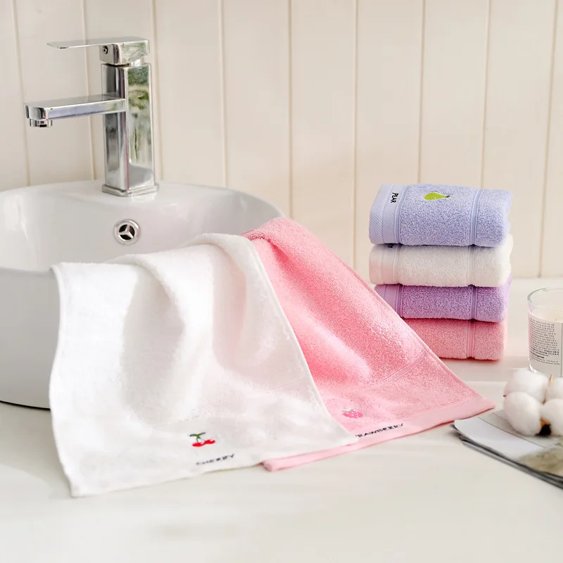 Горячая Распродажа детское полотенце из чистого хлопка с вышивкой мягкое водное