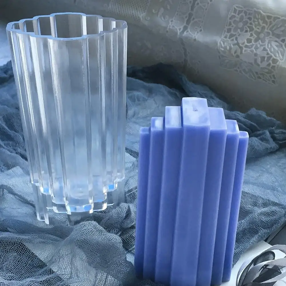 16Pcs/Set DIY Candle Mold Soap Cylindrical Spherical Square Handicraft Plastic Hollow Cube Tools for Gift Making 30E | Дом и сад